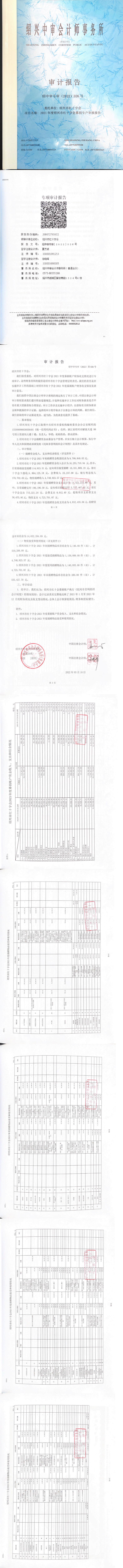 绍兴市红十字会2021年度募捐专户审计报告_00_副本.png